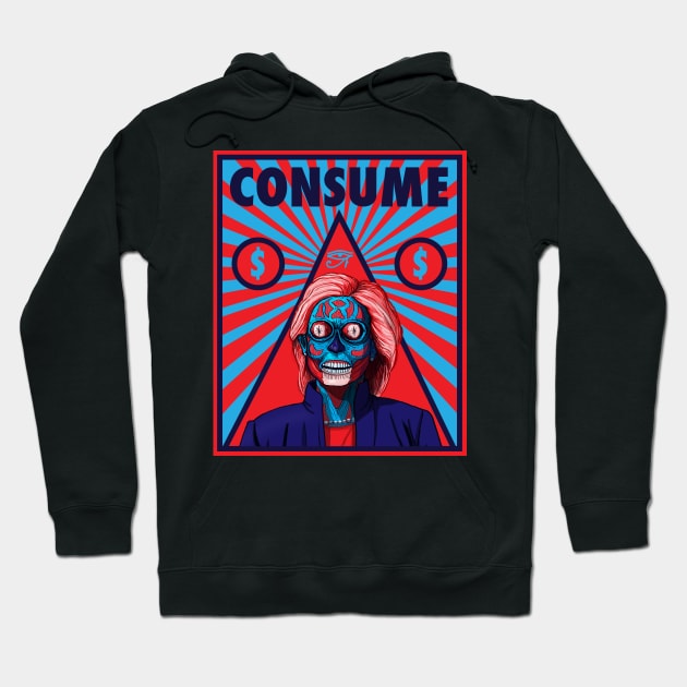 CONSUME KILLARY Hoodie by HalHefner